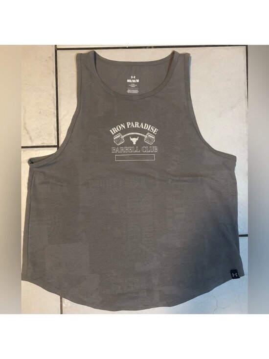 Tops - Iron Paradise Barbell Club Women’s Tank Top Med. Hidden Design
